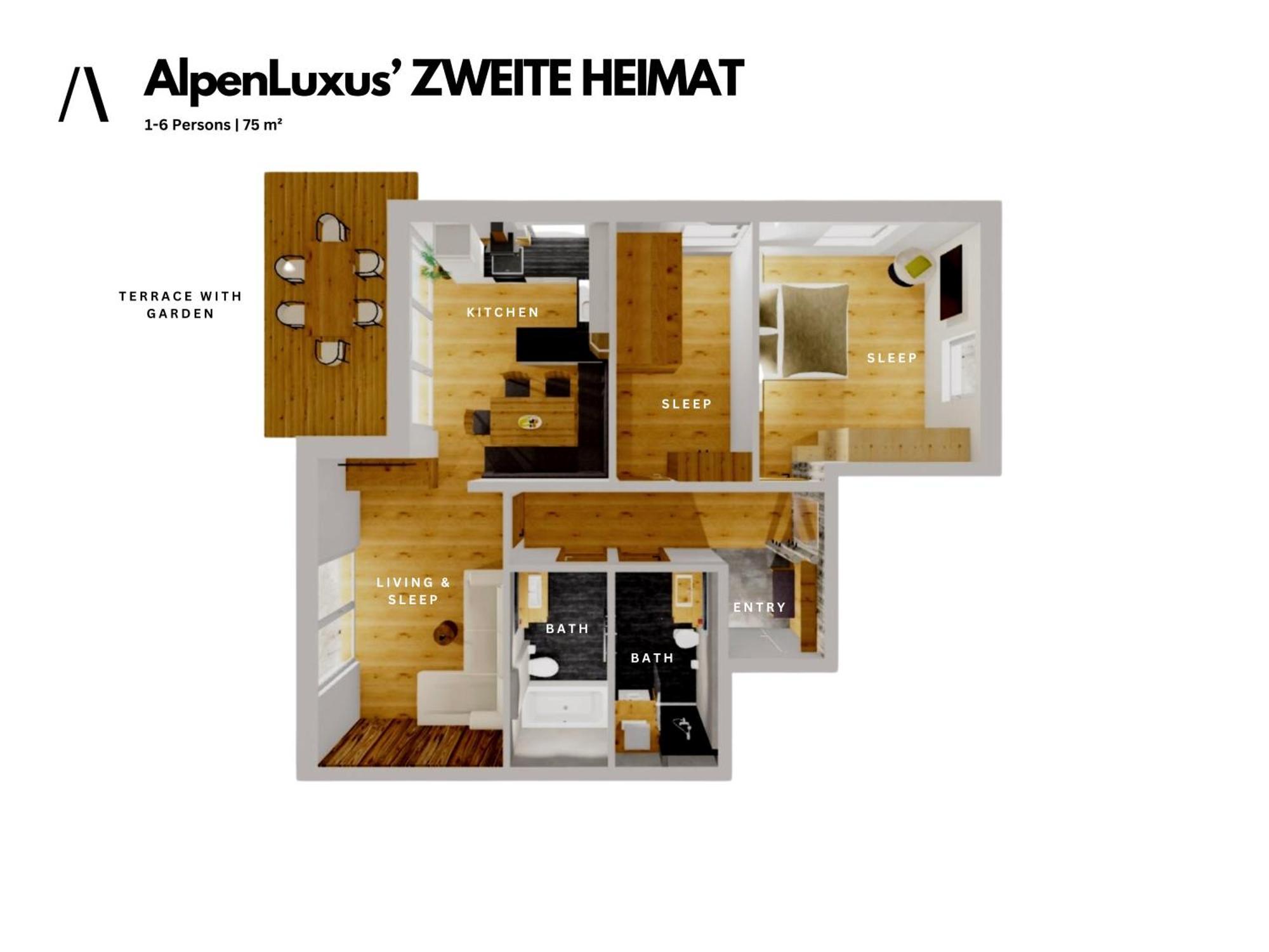 Zweite Heimat - Garden & Underground Parking Space By Alpenluxus Appartements Fügen Exterior foto